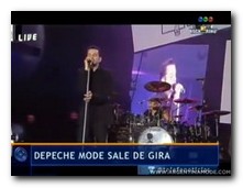 Anuncio de la Nueva Gira en TELEFE Noticias